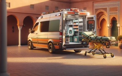 Ambulance médicalisée et réanimation à Marrakech